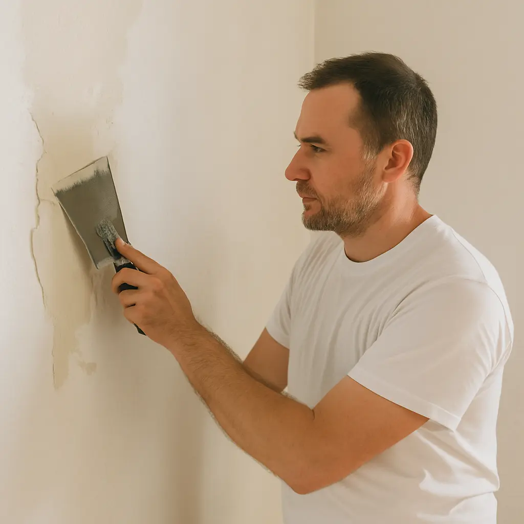 Decimos adiós a las grietas, humedades y texturas del pasado Si tus paredes necesitan un buen repaso antes de pintar, también nos encargamos. Servicios disponibles: Alisado profesional (eliminación de gotelé) Reparación de grietas o humedades Aplicación de imprimaciones y masillas Preparación completa para un acabado liso y moderno 📍 Porque un buen acabado empieza con una base perfecta.